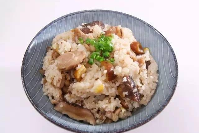 栗子雞肉米飯