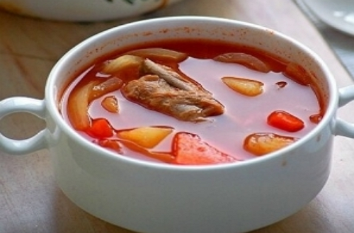 西紅柿排骨濃湯