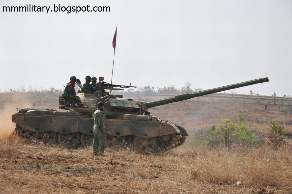 緬甸陸軍裝備的59D坦克