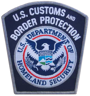 美國海關與邊境保護署臂章