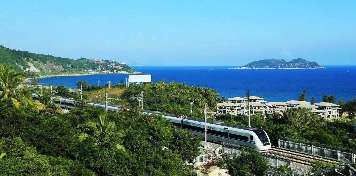 海南環島鐵路沿途風景