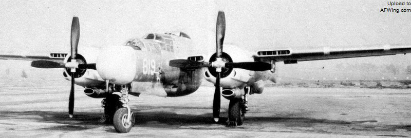 使用P-61A改裝的XP-61C原型機