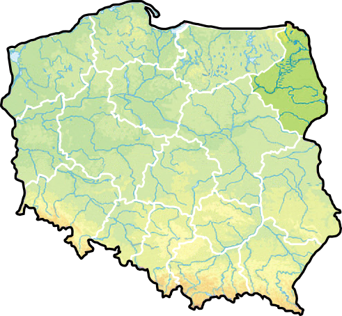 波德拉謝省在波蘭的位置