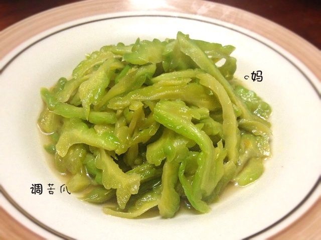 涼調苦瓜