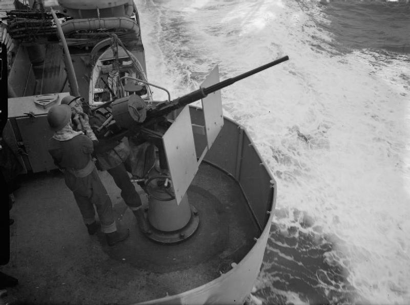 1942，英國皇家海軍黛朵級防空巡洋艦