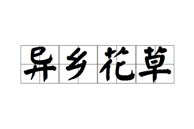 異鄉花草 異鄉花草