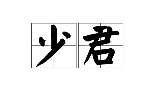 少君(漢語詞語)