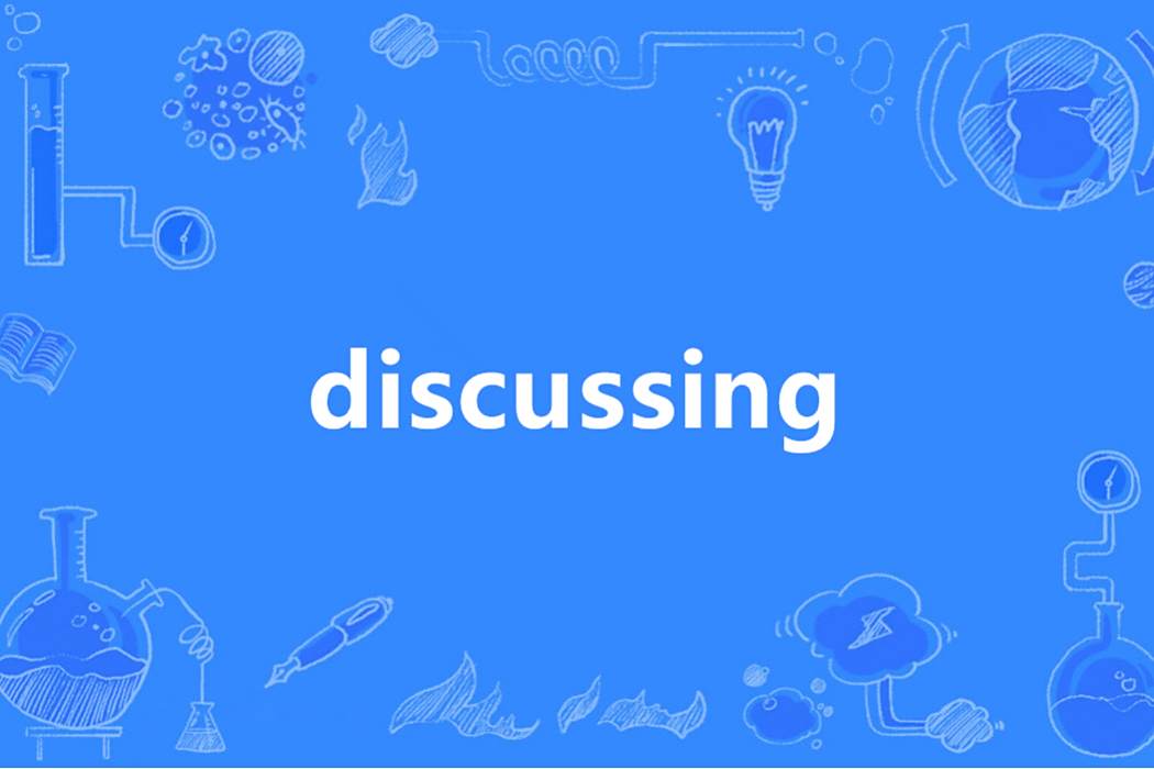discussing discussing