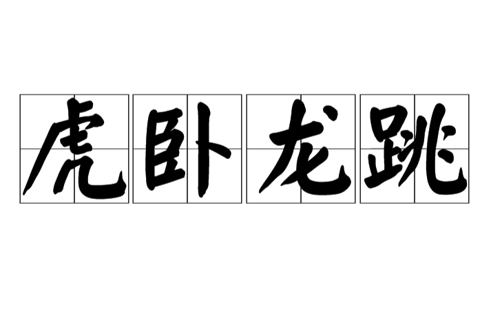 虎臥龍跳 虎臥龍跳