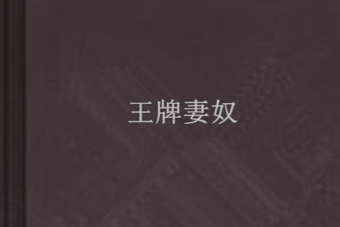 王牌妻奴 王牌妻奴