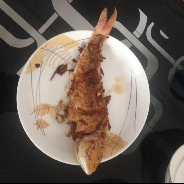 煎紅杉魚 煎紅杉魚