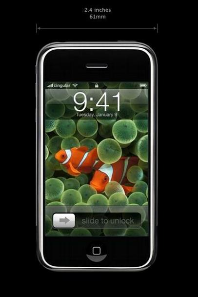 iPhone 2G鎖屏界面