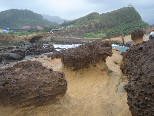 台灣野柳海蝕地貌