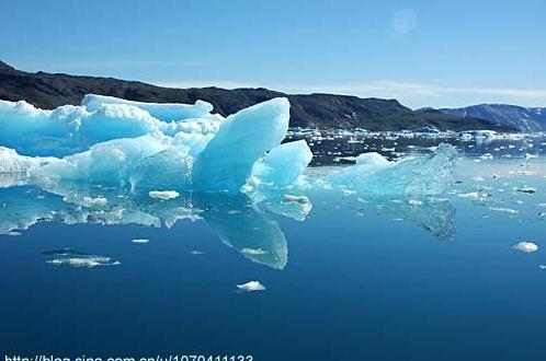 格陵蘭島冰層