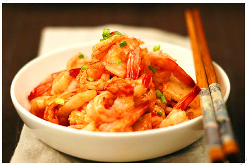 小蝦炒泡菜 小蝦炒泡菜