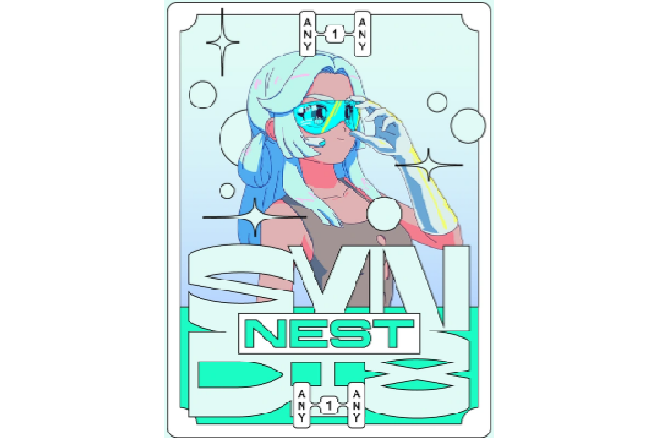 Nest(韓國虛擬女子組合SYNDI8成員) Nest(韓國虛擬女子組合SYNDI8成員)