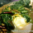 雞湯小白菜 雞湯小白菜