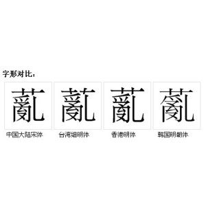 薍 薍