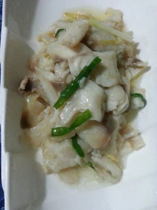 清炒鯛魚片 清炒鯛魚片