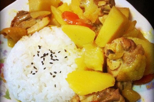 香蕉咖喱飯 香蕉咖喱飯