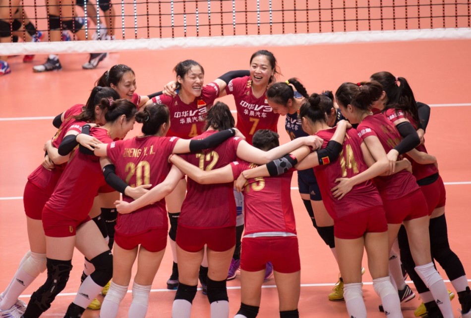 瑞士賽中國女排完勝泰國奪第5冠3