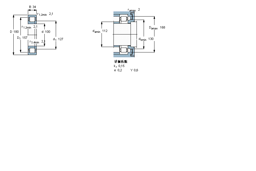 SKF NUP220ECML軸承 SKF NUP220ECML軸承