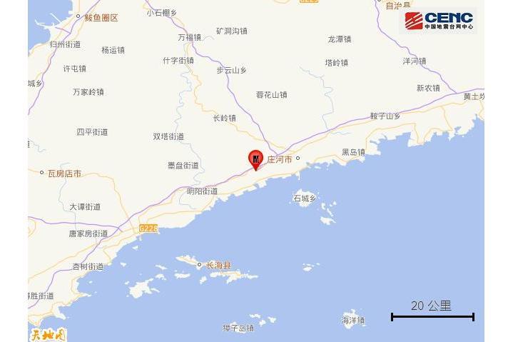 4·6莊河地震 4·6莊河地震