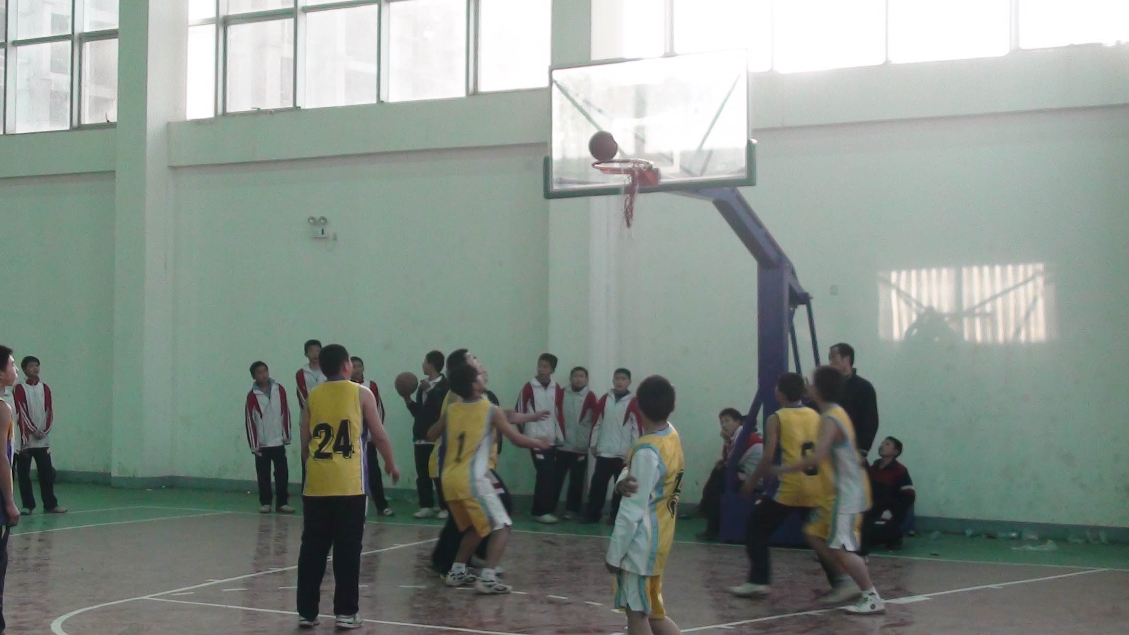 濟南高新區第一實驗學校籃球比賽