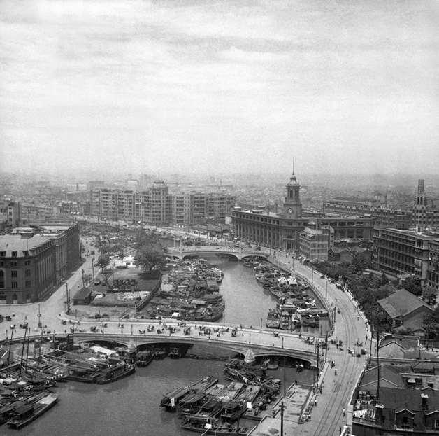 1949年，蘇州河，上海
