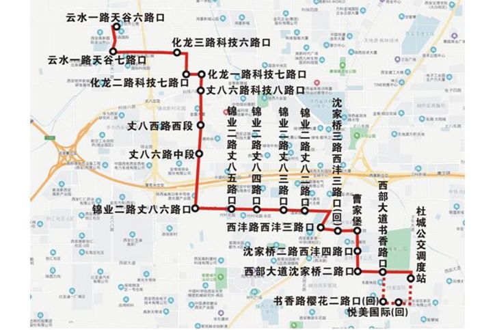 西安公交118路 西安公交118路