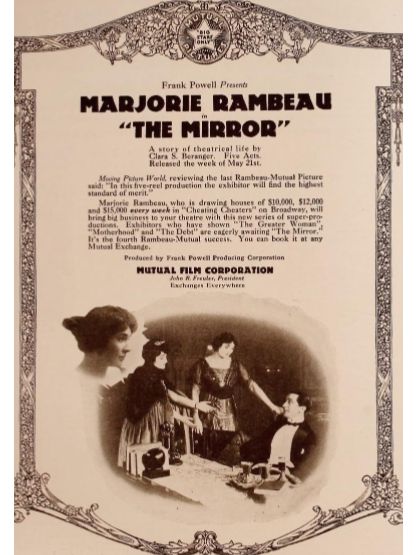 The Mirror(美國1917年弗蘭克·鮑威爾執導的無聲劇情片) The Mirror(美國1917年弗蘭克·鮑威爾執導的無聲劇情片)