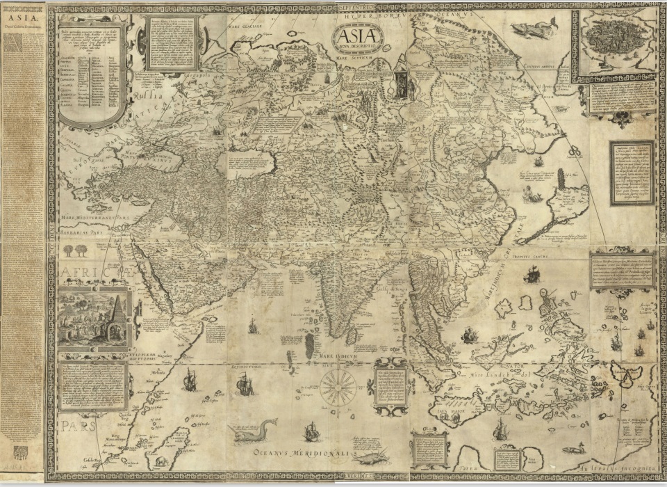 丹尼爾·凱勒的亞洲圖說（1590）