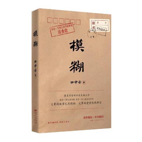 模糊(2020年花城出版社出版的圖書) 模糊(2020年花城出版社出版的圖書)