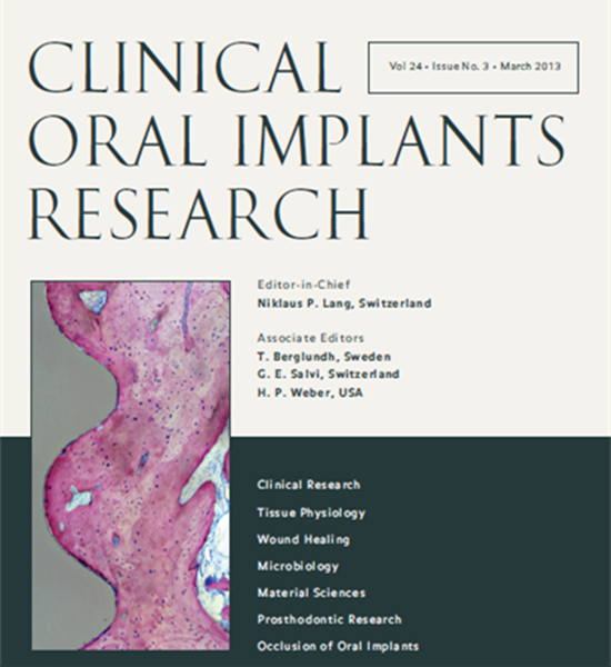 Clinical oral implants research