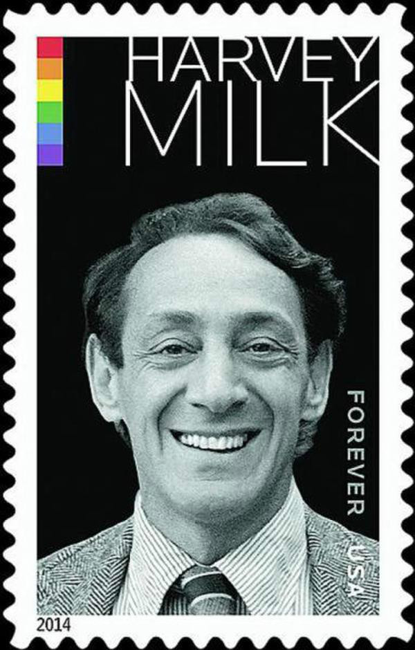 哈維·米爾克紀念郵票