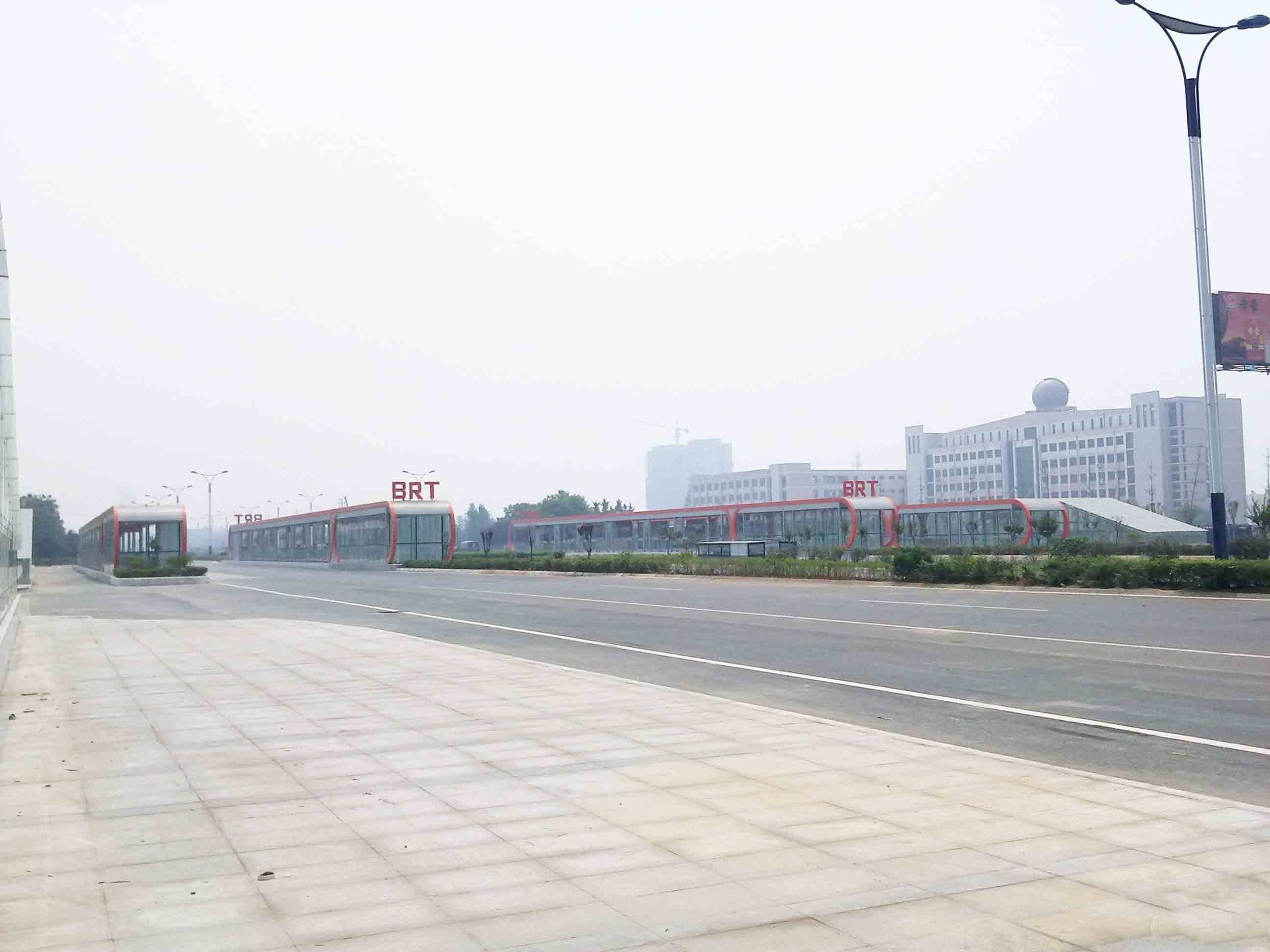 棗莊市市中區BRT聯通換乘樞紐站