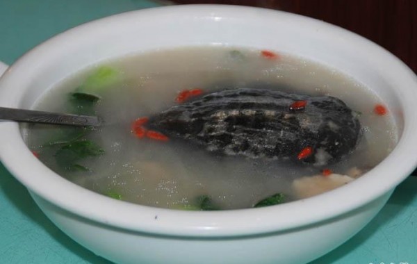 加鮮甲魚湯