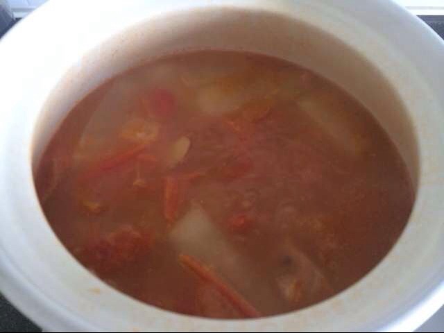 西紅柿排骨冬瓜湯