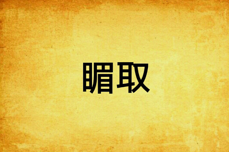 睸取