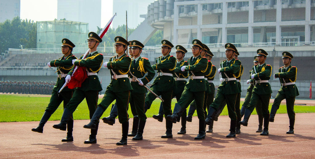 清華大學國旗儀仗隊