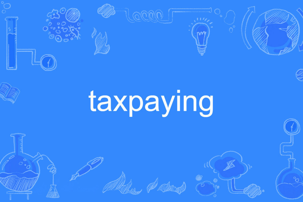 taxpaying taxpaying