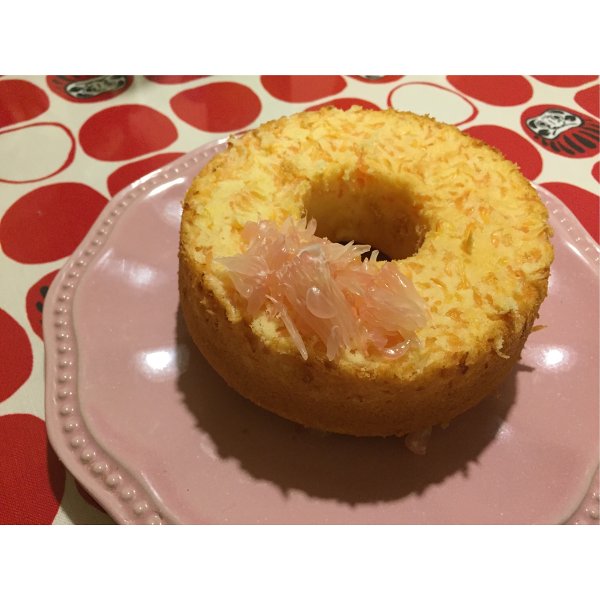 柚子戚風蛋糕