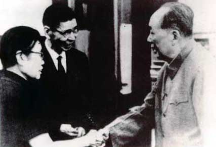 毛澤東會見李振翩及其夫人（1973年）