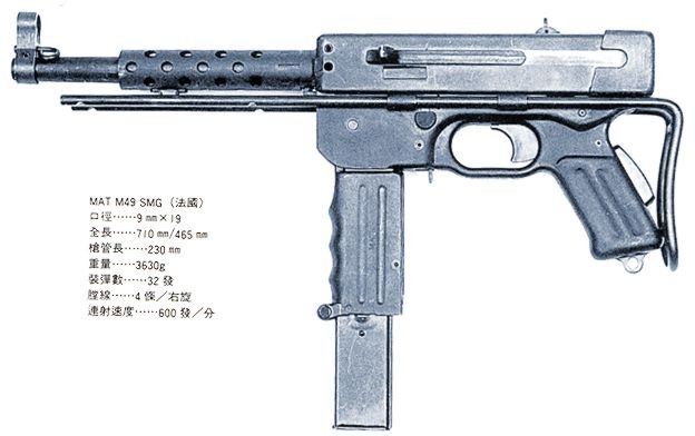 MAT49式9mm衝鋒鎗