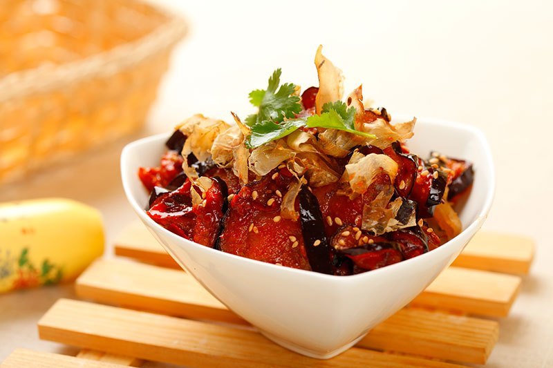 辣味茄子 辣味茄子