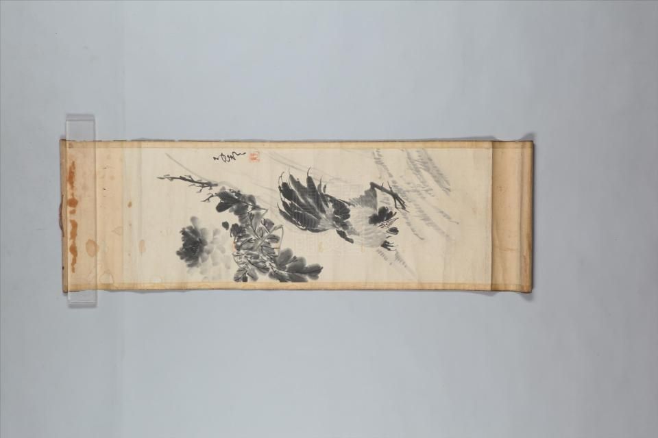 花鳥圖(清代張子青創作的紙本畫)