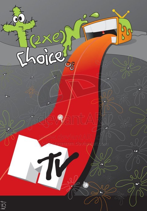 MTV全球音樂頻道海報設計