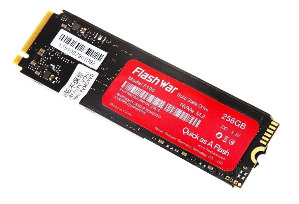 Flash War F100 NVMe M.2(256GB) Flash War F100 NVMe M.2(256GB)
