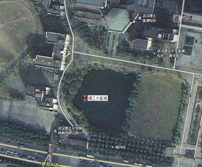 鑑湖衛星圖