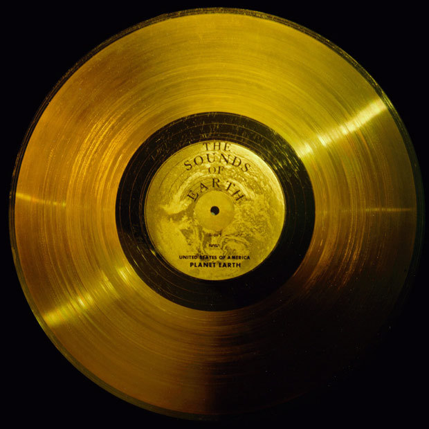 旅行者1號攜帶的銅質鍍金唱片